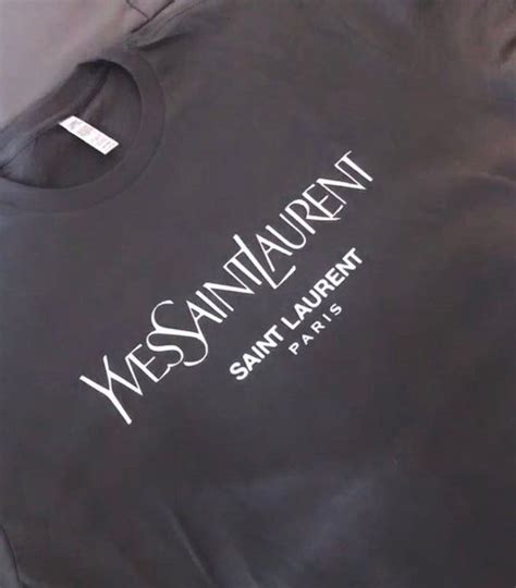 t shirt oversize yves saint laurent|yves saint laurent suits women.